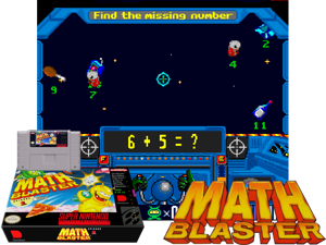 Math Blaster - Episode 1 (U) [h1C] Cover
